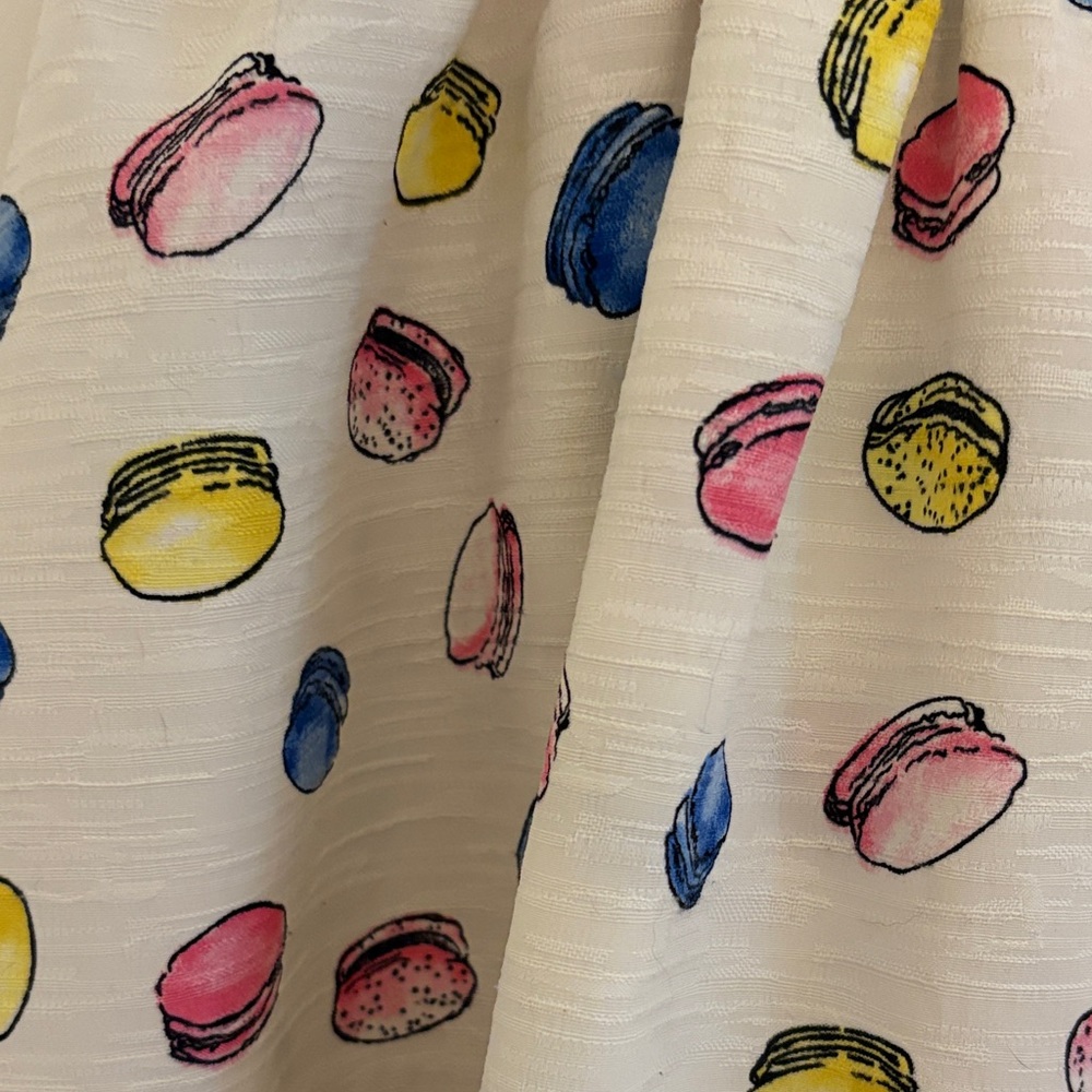 ModCloth White mini Dress with macarons! - Picture 5 of 7